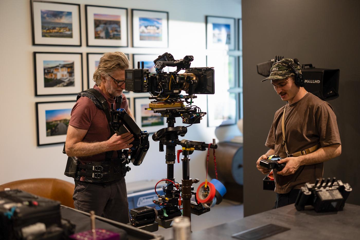 Bauscher behind the scenes