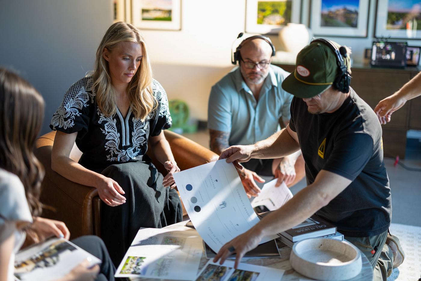 Bauscher behind the scenes