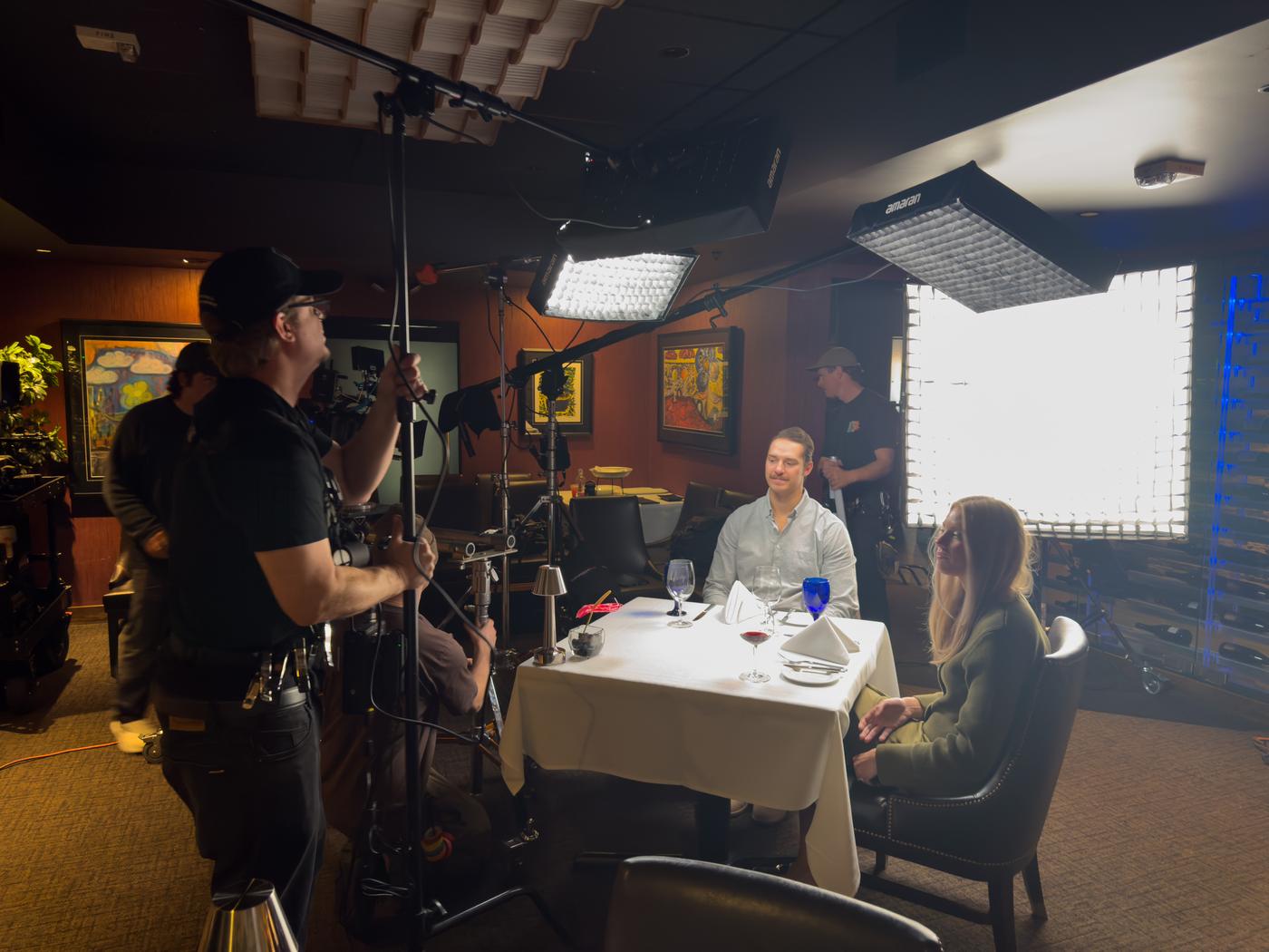Chandler's behind the scenes