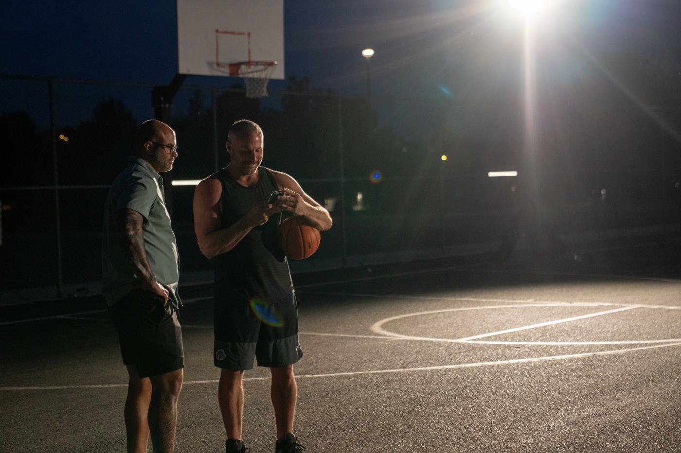 Night Shoot behind the scenes