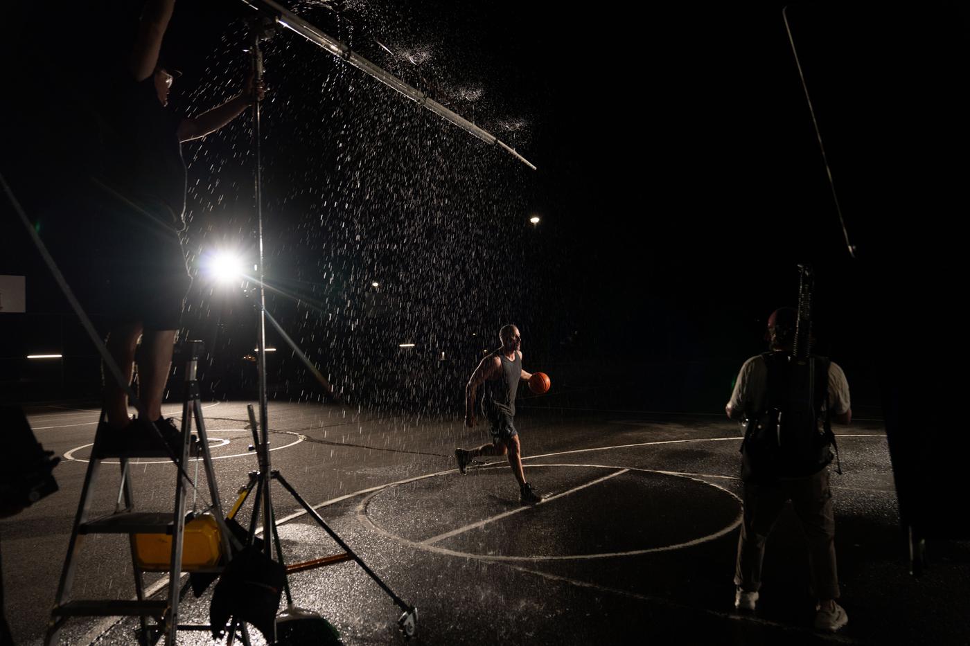 Night Shoot behind the scenes