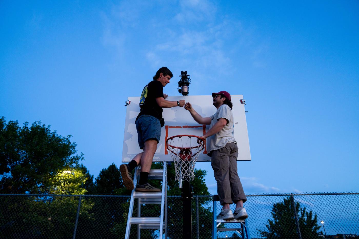 Night Shoot behind the scenes